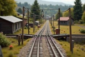 Modellbau Eisenbahnübergänge - Realistisch gestalten