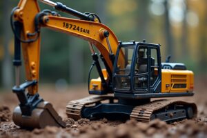 RC Modellbau Bagger - Technik mit Tiefgang