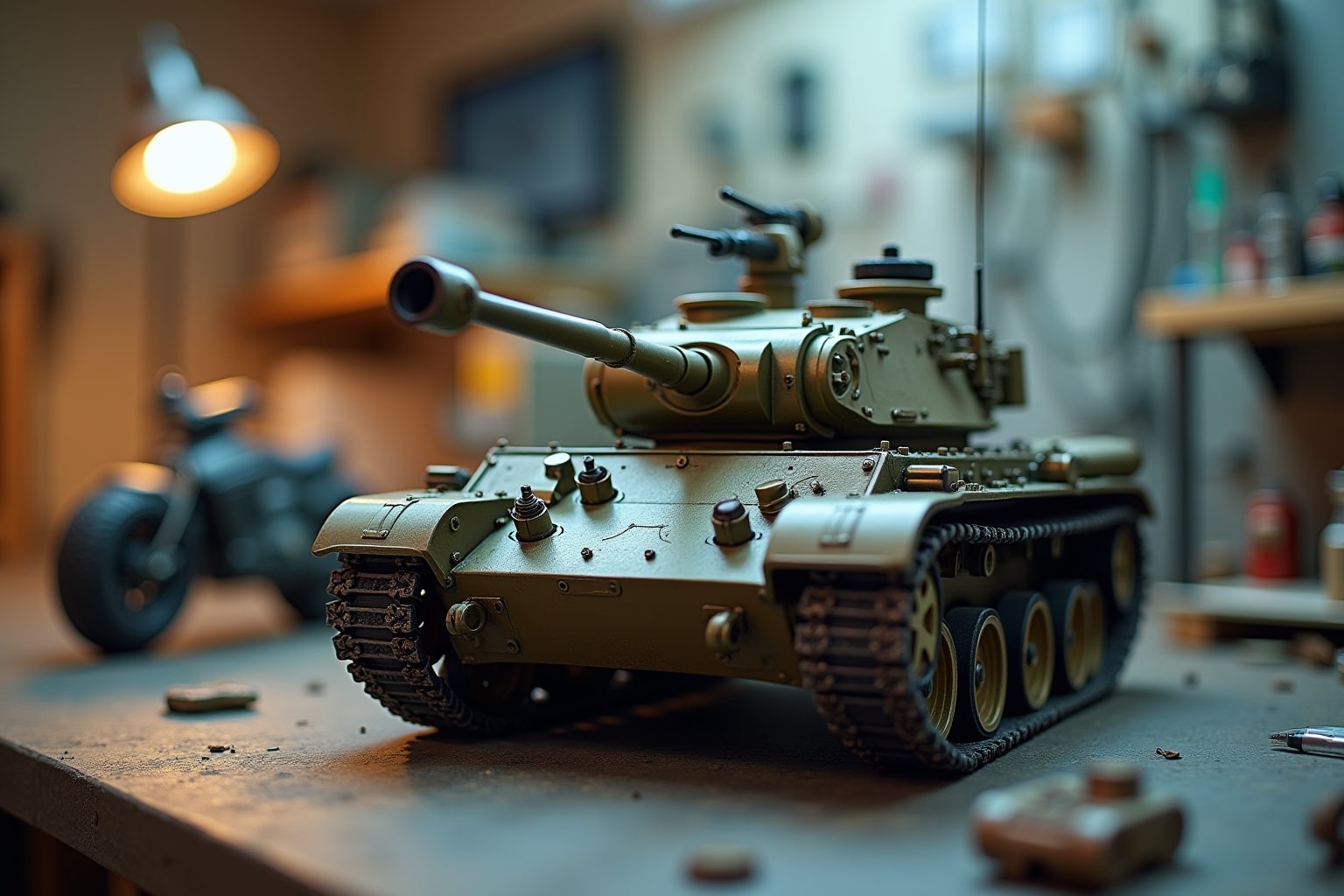 2.4 GHz Fernsteuerung für Panzer-Modelle